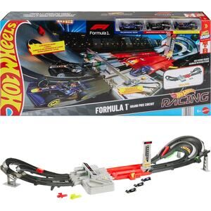 Hot Wheels Race Formula 1 Grand Prix Circuit Track 3pk 1:64 Scale NWT